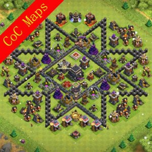 Maps of Clash Of Clans (Coc)